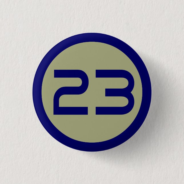 Badge Rond 2,50 Cm Petit bouton Circle23 (Devant)
