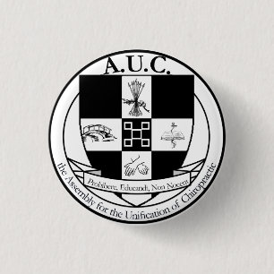 Badge Rond 2,50 Cm Petit bouton d'AUC