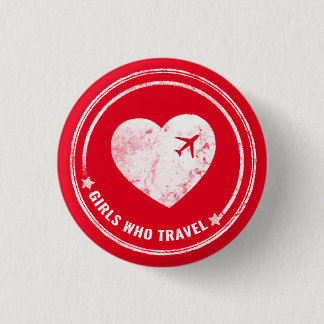 Badge Rond 2,50 Cm Petit bouton de GWT (rouge)