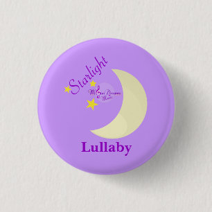Badge Rond 2,50 Cm Petit bouton rond Lullabe étoile
