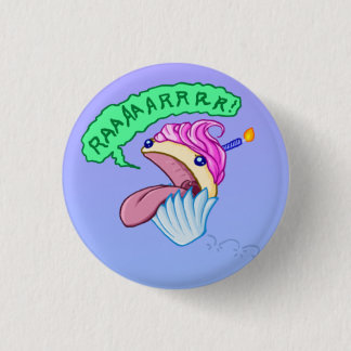 Badge Rond 2,50 Cm Petit gâteau de carnivore