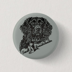 Badge Rond 2,50 Cm Petit Munsterlander (logo)
