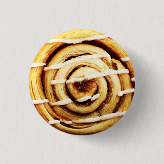 Badge Rond 2,50 Cm Petit pain de cannelle