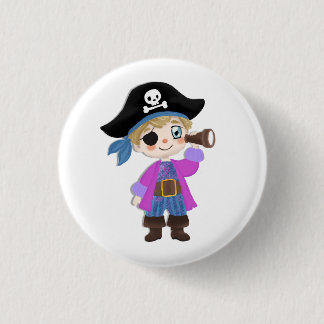 Badge Rond 2,50 Cm petit pirate
