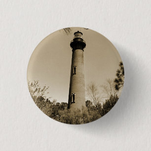 Badge Rond 2,50 Cm Phare de Currituck