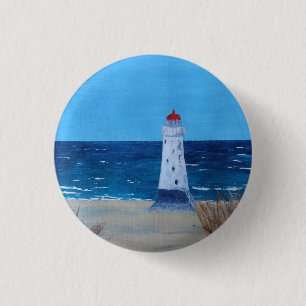 Badge Rond 2,50 Cm Phare de Talacre 