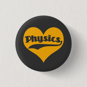Badge Rond 2,50 Cm Physique de la Science d'amour