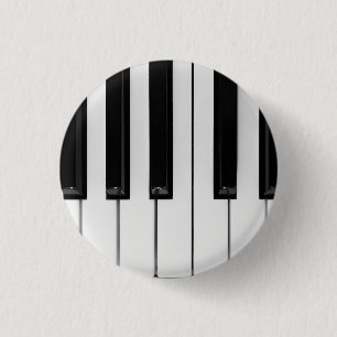 Badge Rond 2,50 Cm Piano