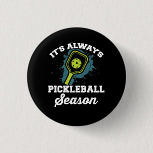 Badge Rond 2,50 Cm Pickleball Drôle cadeaux de Pickleball