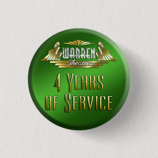 Badge Rond 2,50 Cm Pin de 4 ans