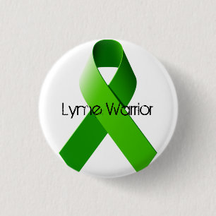 Badge Rond 2,50 Cm Pin de guerrier de Lyme