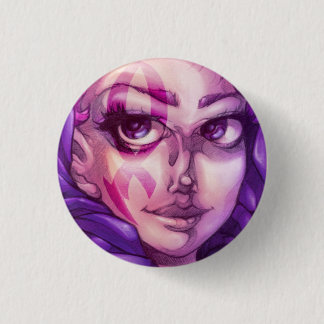 Badge Rond 2,50 Cm Pin de guerrier de ruban de soutien