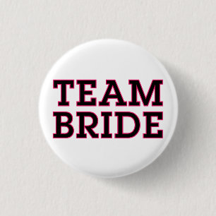 Badge Rond 2,50 Cm Pin de jeune mariée d'équipe