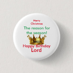 Badge Rond 2,50 Cm Pin de Joyeux Noël rond