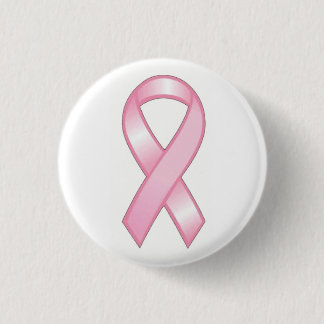 BADGE ROND 2,50 CM PIN DE RIBBON ROSE