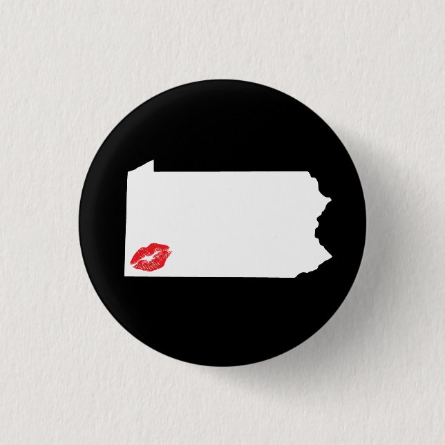 Badge Rond 2,50 Cm Pin de ride de Pittsburgh (Devant)