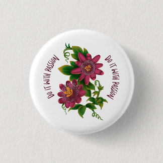 Badge Rond 2,50 Cm Pin Do It With Passion