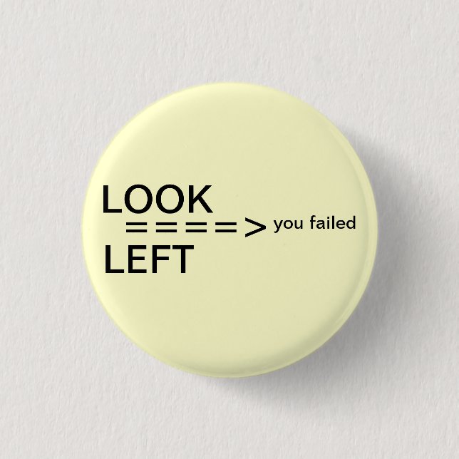 Badge Rond 2,50 Cm Pin drôle (Devant)