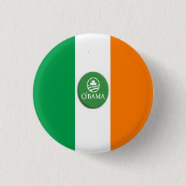 Badge Rond 2,50 Cm Pin irlandais d'O'Bama