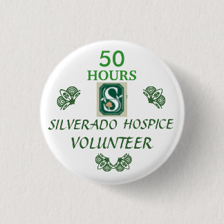 Badge Rond 2,50 Cm Pin volontaire de 50 heures