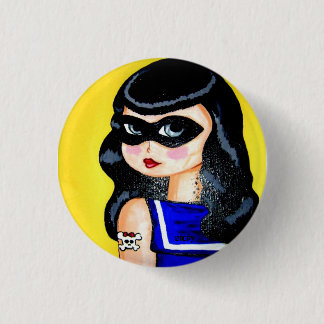 Badge Rond 2,50 Cm PinupGirl