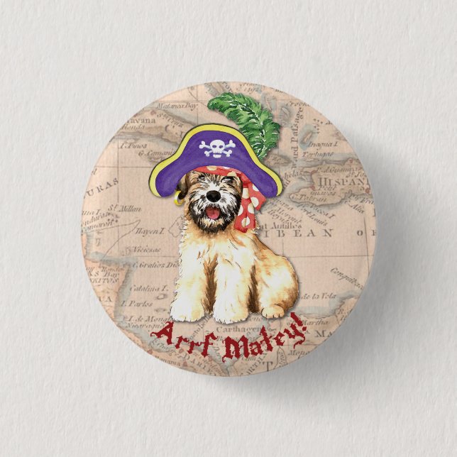 Badge Rond 2,50 Cm Pirate à roues (Devant)