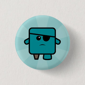 Badge Rond 2,50 Cm Pirates contre Ninjas