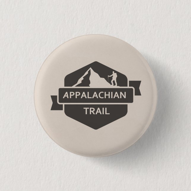 Badge Rond 2,50 Cm Piste Appalachian (Devant)