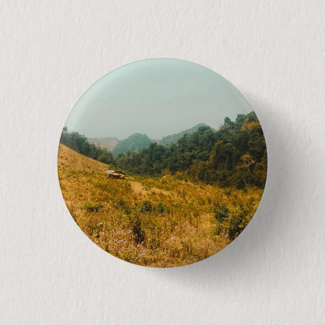 Badge Rond 2,50 Cm Piste Vang Vieng (Devant)