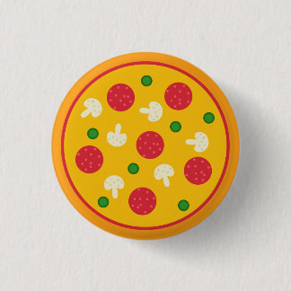 Badge Rond 2,50 Cm Pizza Pie