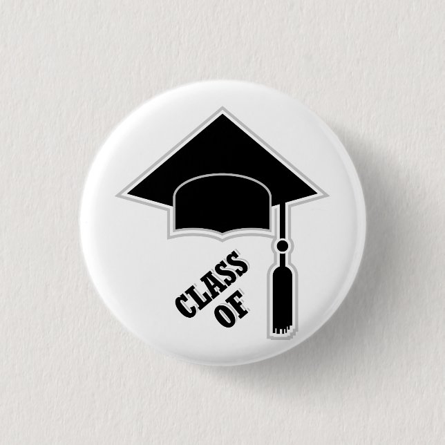 Badge Rond 2,50 Cm Plafond de diplôme (Devant)
