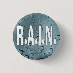 BADGE ROND 2,50 CM PLUIE