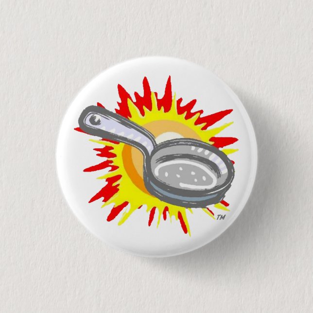 Badge Rond 2,50 Cm Poêle de Gurl de poêle (Devant)