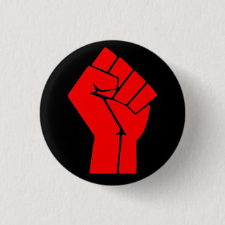 Badge Rond 2,50 Cm Poing levé