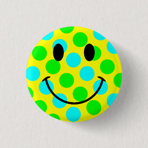 Badge Rond 2,50 Cm Pois
