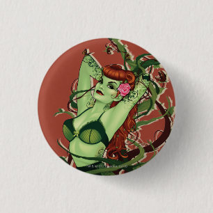 Badge Rond 2,50 Cm Poison Ivy Bombshell