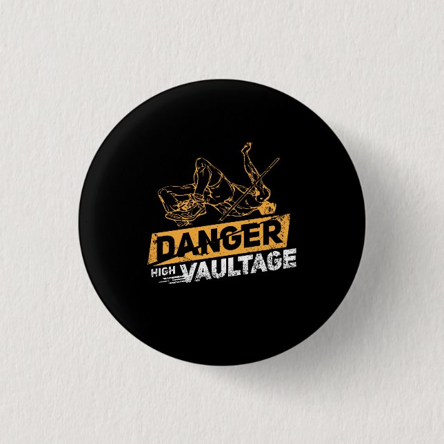 Badge Rond 2,50 Cm Pôle voûté (Devant)