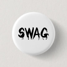 Police de Swag Button