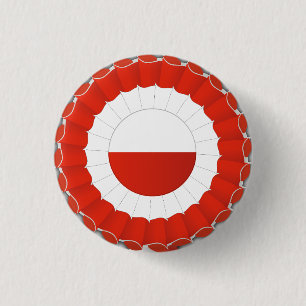 Badge Rond 2,50 Cm Polska Pologne Pologne Anniversaire Cotillion