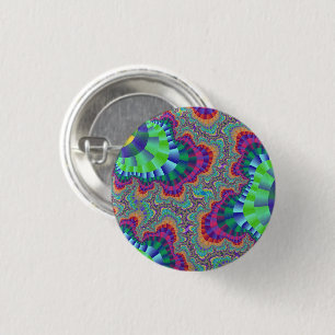 Badge Rond 2,50 Cm Porte verte