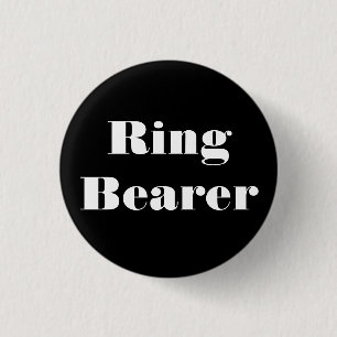 Badge Rond 2,50 Cm Porteur de l'anneau