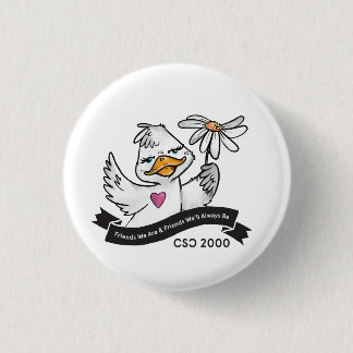 Badge Rond 2,50 Cm pour une veste de canard