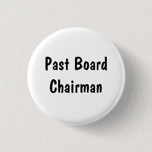 Badge Rond 2,50 Cm Président passé de conseil