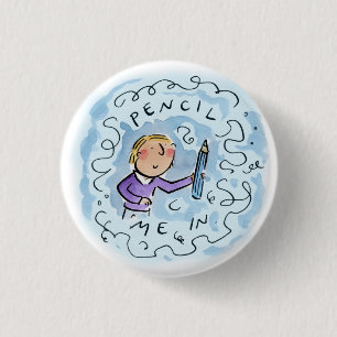 Badge Rond 2,50 Cm Presse-moi