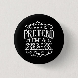 Badge Rond 2,50 Cm Pretend Poison de Shark