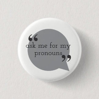 Badge Rond 2,50 Cm pronoms