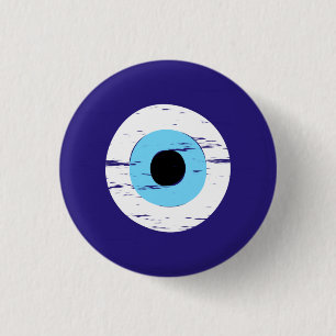 Badge Rond 2,50 Cm Protection grecque contre le dispositif oculaire m