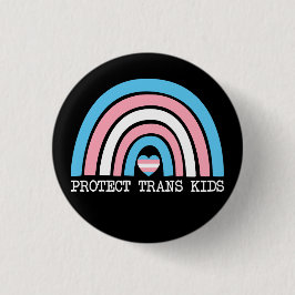 Badge Rond 2,50 Cm Protéger les enfants trans