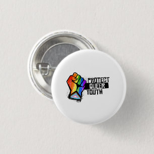 Badge Rond 2,50 Cm Protéger les jeunes homosexuels