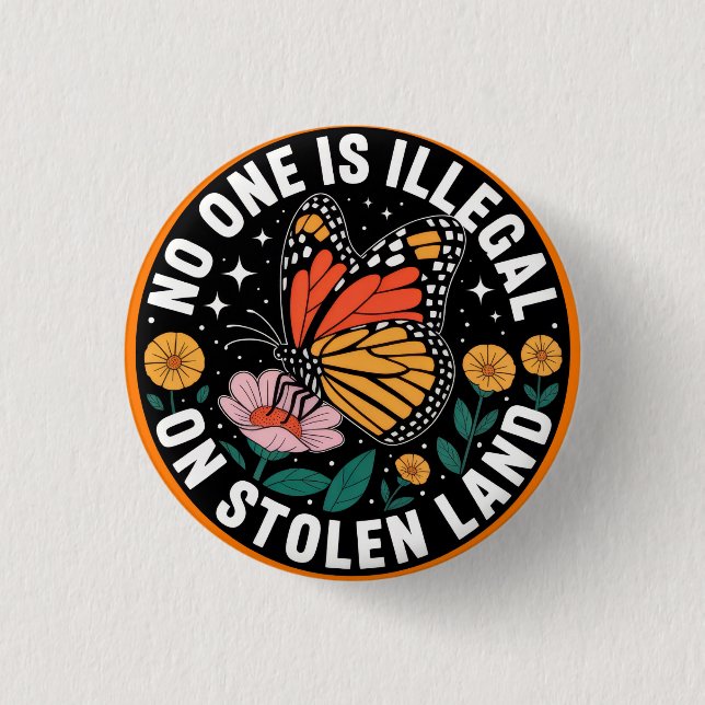 Badge Rond 2,50 Cm Protest Button (Devant)
